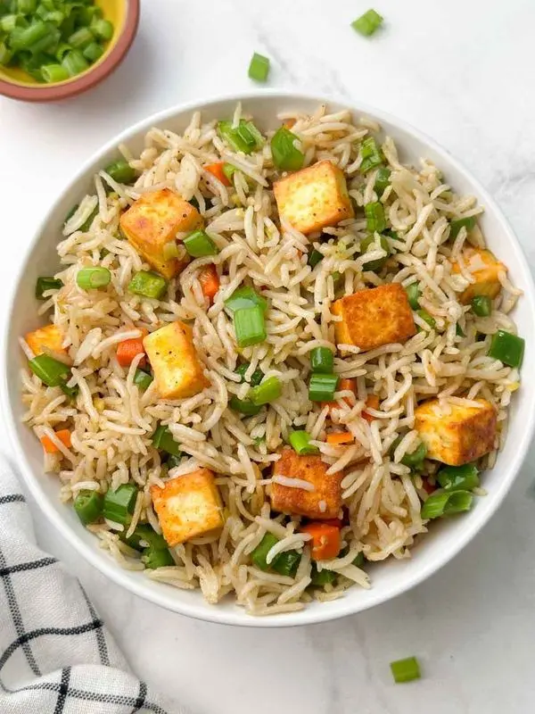 Paneer fried rice